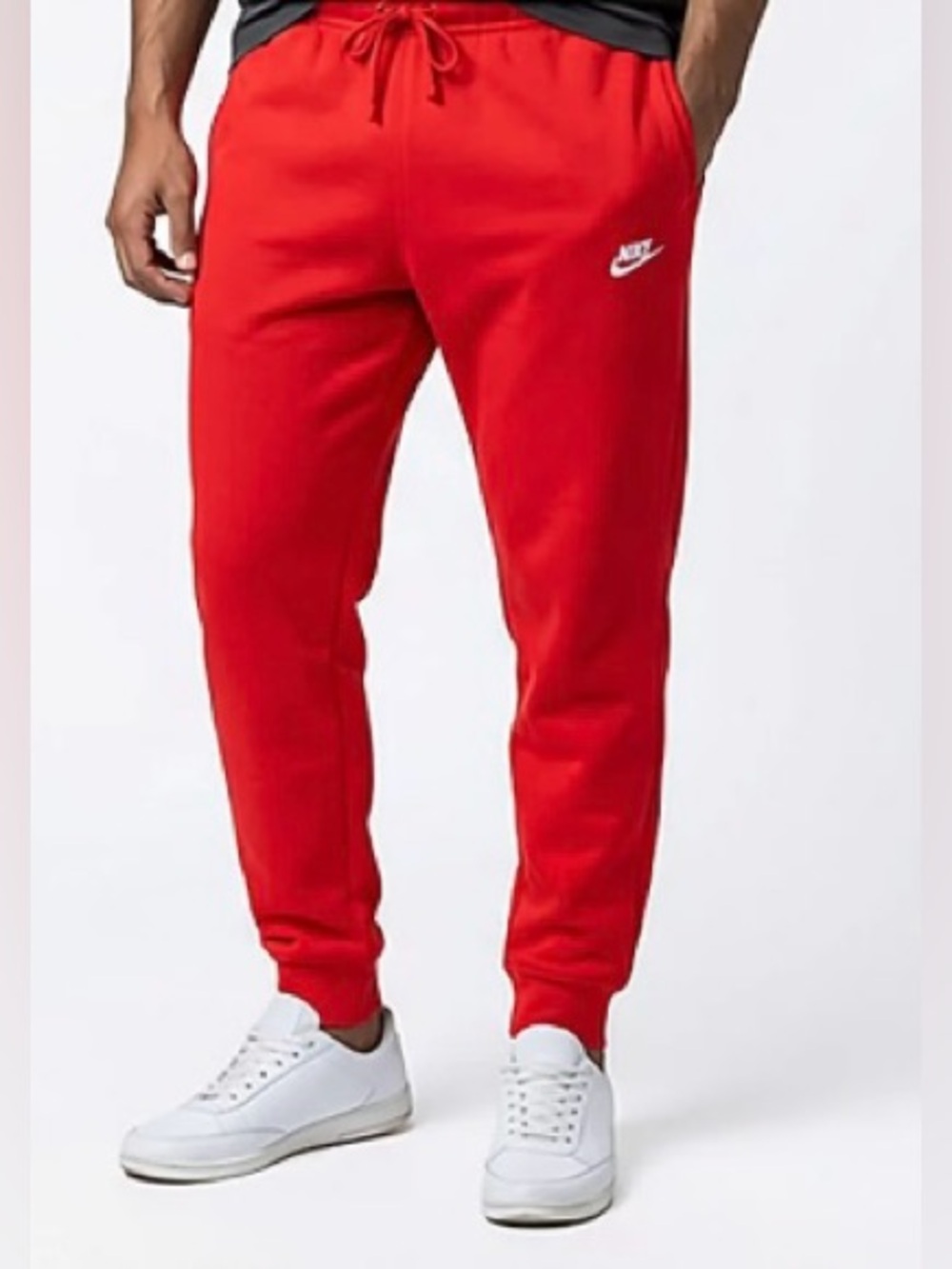 Nike Men's Red Sweat Pants. Sz M